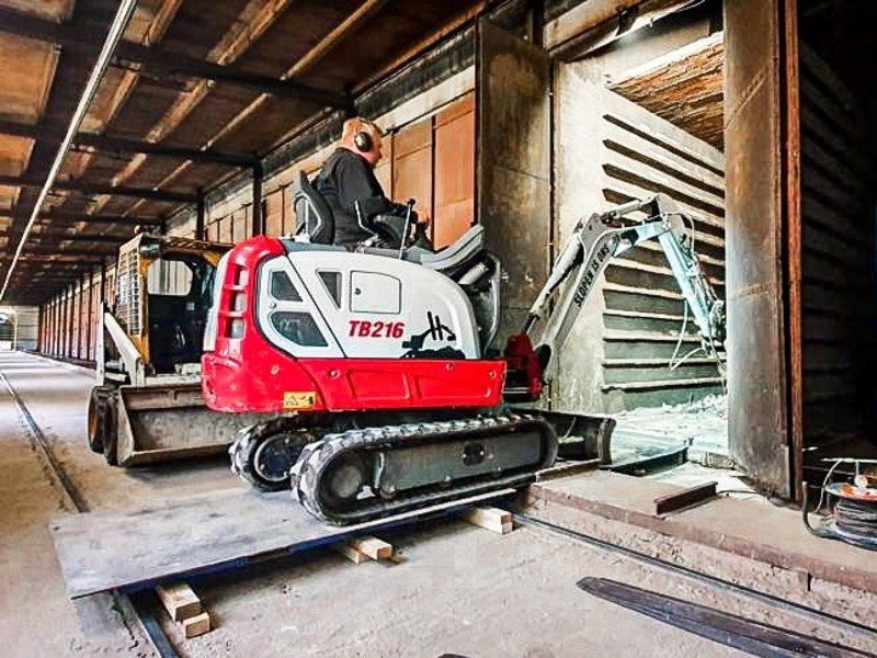 Intern sloopwerk fabriek Oude-Pekela