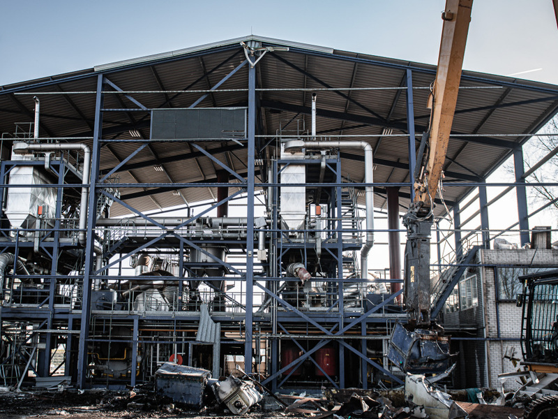 Sloop deel Waterzuivering Garmerwolde